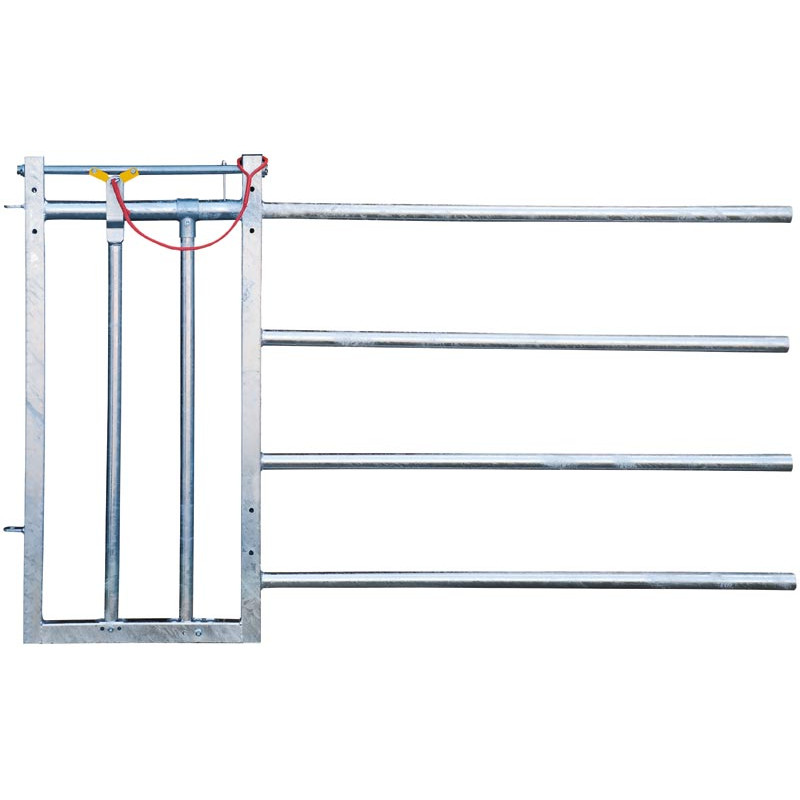 4-rail front end with headlock for stall barrier H. 1.15 m