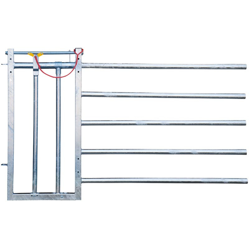 5-rail front end with headlock for stall barrier H. 1.15 m