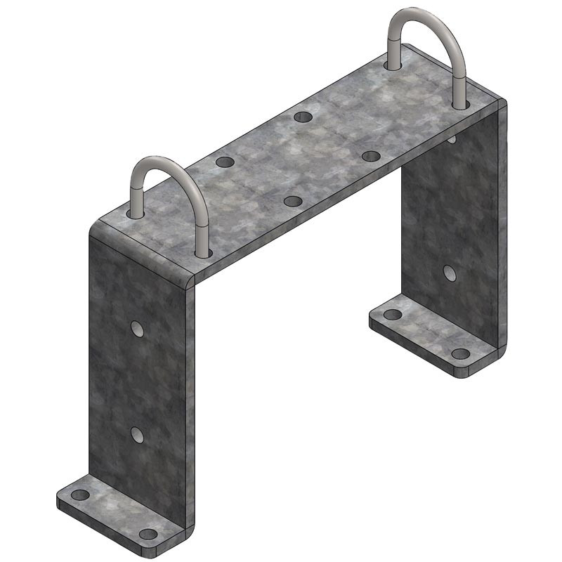 Floor fastening support for cubicle dividers