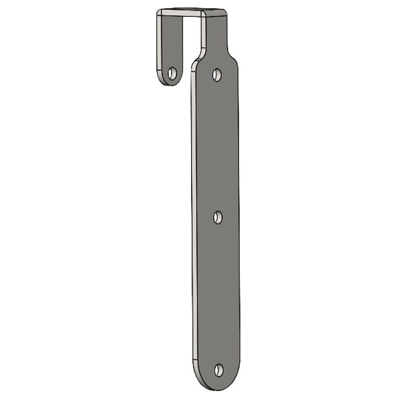 Fastening reinforcement non-adjustable on low wall for headlock panel