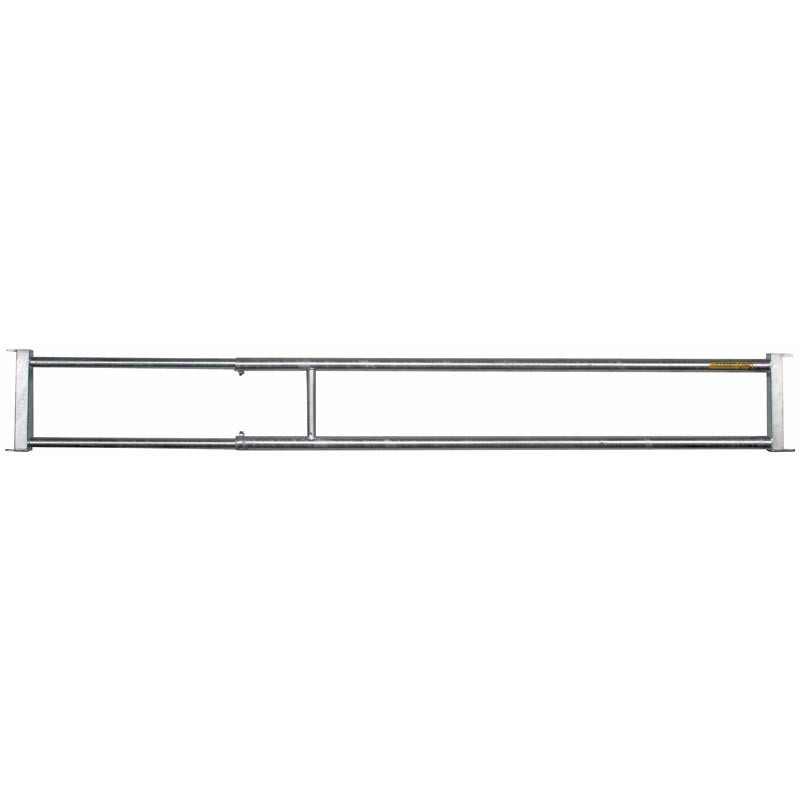 Extendable 2-rail feed panel - 2/3 m