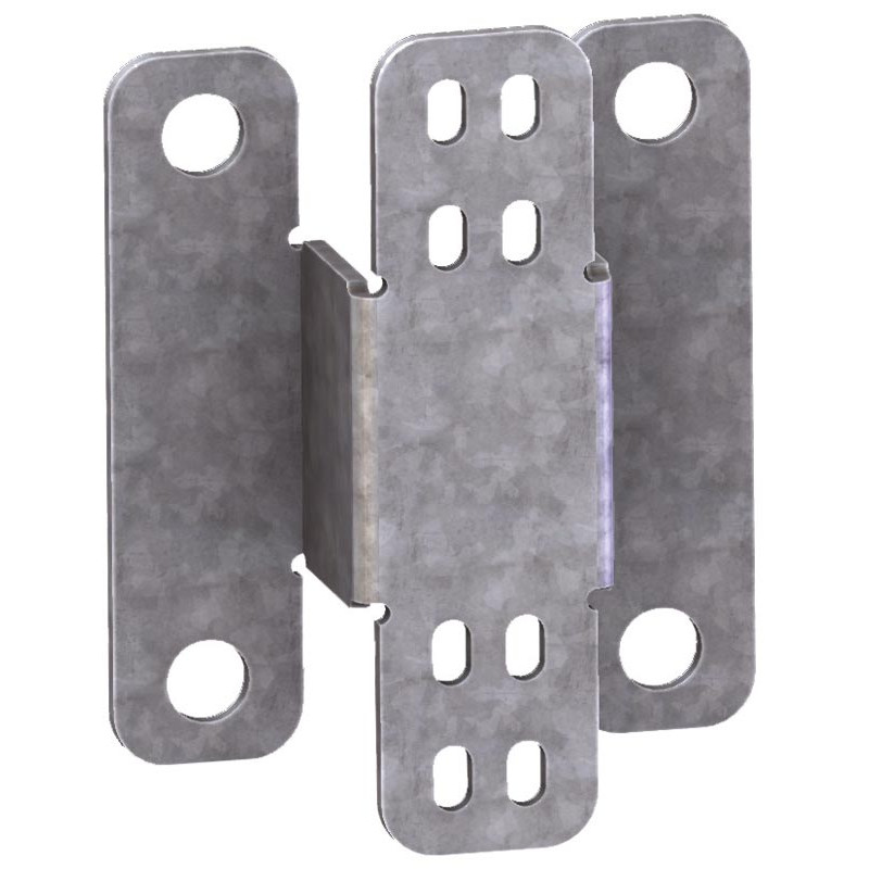 Wall fastening for SECURIPASS gate