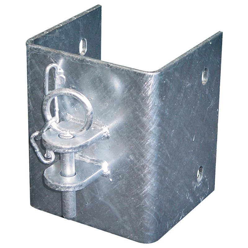 Fastening for wall end - Width 154 mm