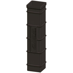 Square PE sleeve for 90 x 90 mm square post Square PE sleeve for 90 x 90 mm square post