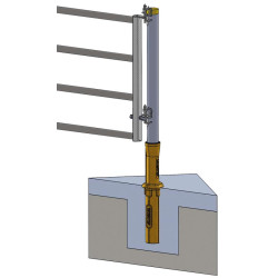 "ISOPROTEC" PE cover for Ø 102 mm posts  "ISOPROTEC" PE cover for Ø 102 mm posts