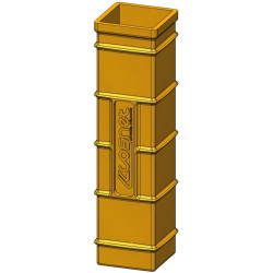 "ISOPROTEC" PE sleeve for square cover