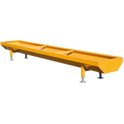 ECO 5 x 0.78 m painted feed trough