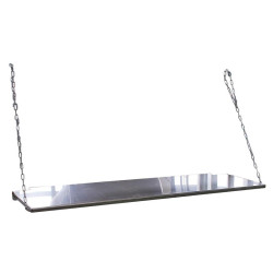 Stainless steel shelf for stall