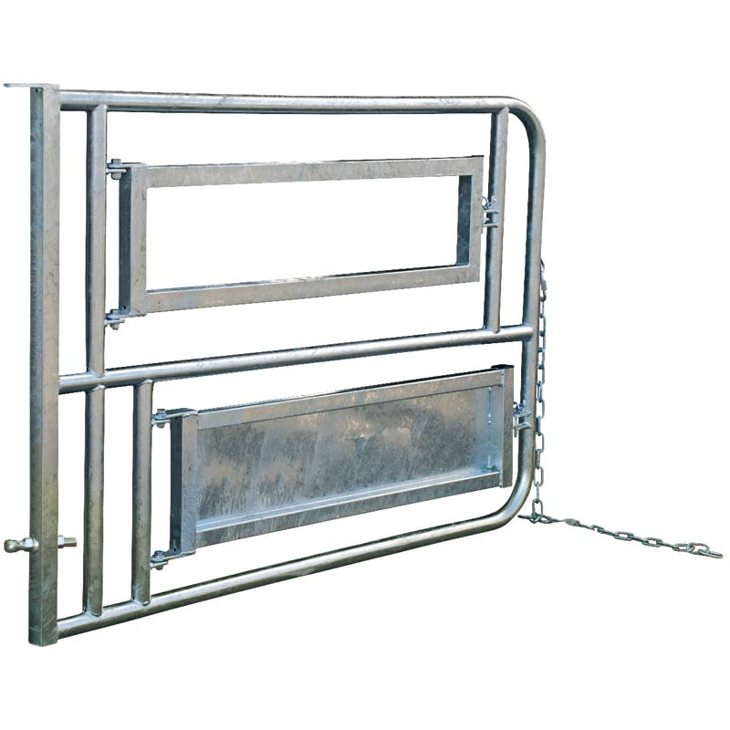 Double gate stall panel