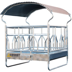 RTLS feed panel hay rack