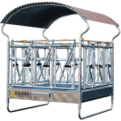RTC II self-locking yoke hay rack