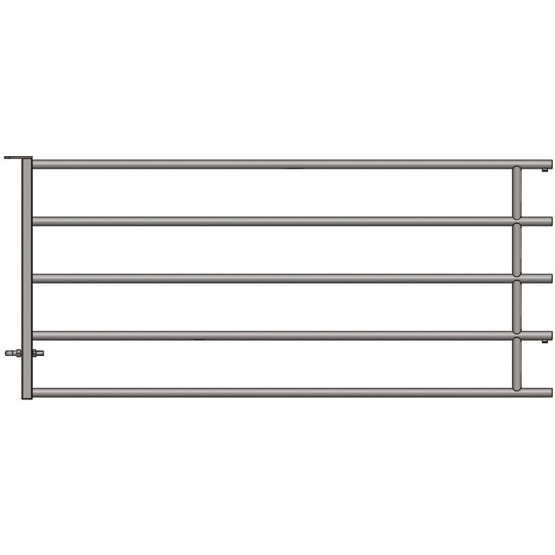 2/3 m Ø 42.4 mm field rear panel 2/3 m Ø 42.4 mm field rear panel