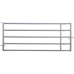 3/4 m extendable Ø 42.4 mm field gates with one latch