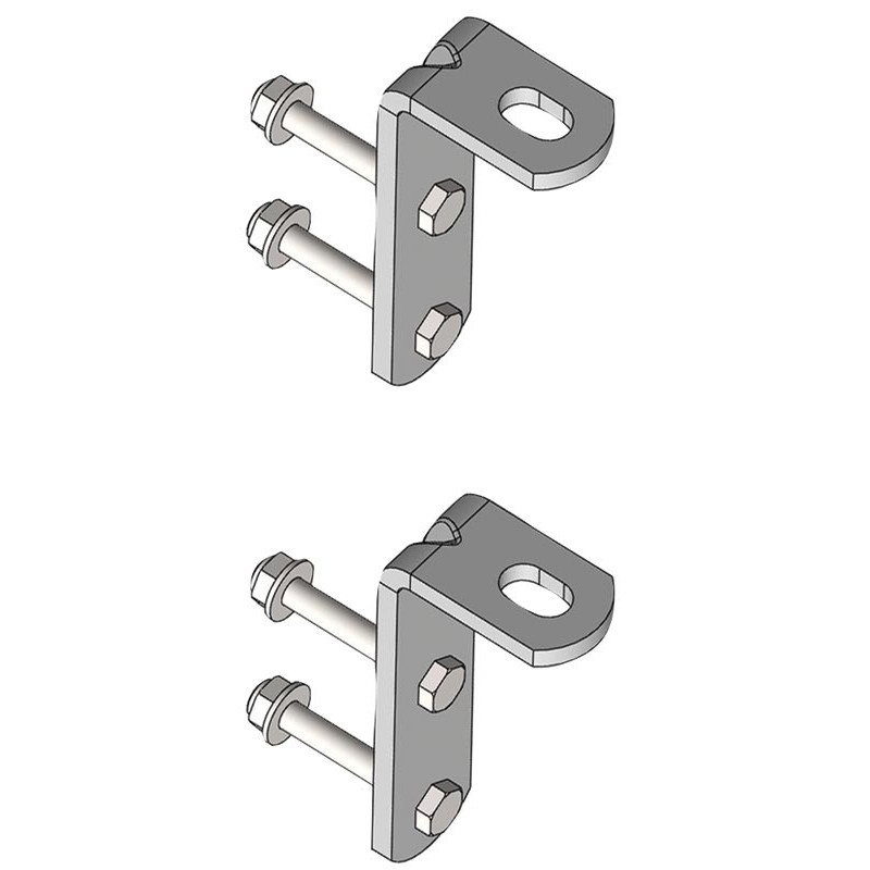 Fastening plate for panel