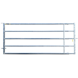 2/3 m extendable Ø 42.4/35 mm field gates with one latch