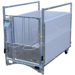 STANDARD - PVC wheeled calf box - Model Single