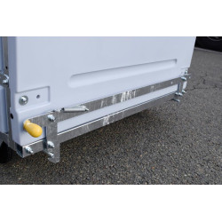 Tilting mechanism for slatted floor of STANDARD - PVC - DUO wheeled calf box