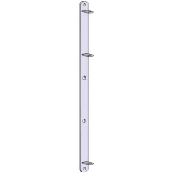 Wall fastening for calf pens