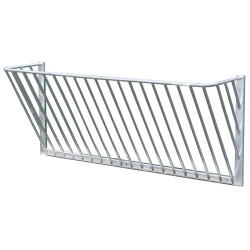 2 m Metal suspended hay rack