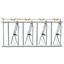 4 places/2 m JUNIOR COMFORT SR calf headlock panel without bucket holder
