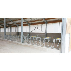 10 places/5 m JUNIOR COMFORT SR calf headlock panel without bucket holder