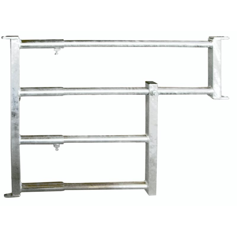 Extendable gate with drinker opening Length 0.85 to 1.20 m