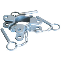 Ø 76 mm bracket - 3-way