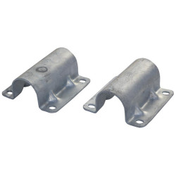 Floor fastening 1/2 bracket for self-supported cubicle dividers