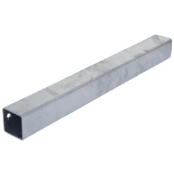 Female sleeve to connect 60 x 60 mm reinforced beams