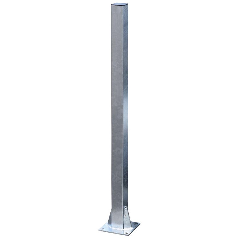 Square 80 x 80 mm post on plate