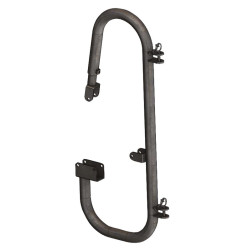 Extendable 4- and 5-rails panel support for cubicles