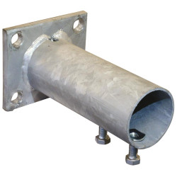 Fastening mounting plate to accommodate Ø 60.3 mm cubicle dividers