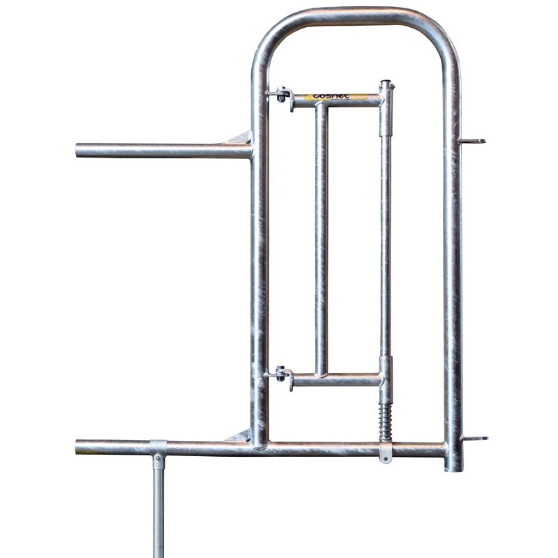 Opening-end with gate for humans for Comfort headlock panel