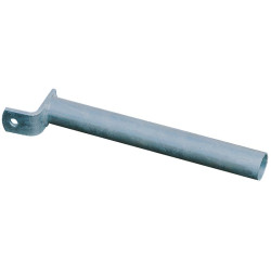 Extended L-shaped fastening end