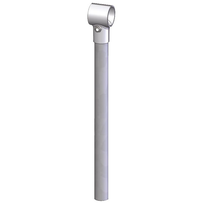 Reinforcement to embed with Ø 42 mm clamp
