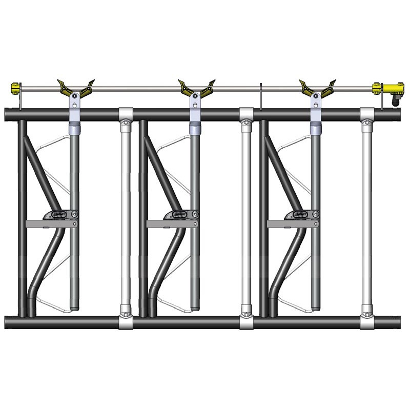 Headlock gate panel for RTC II hay rack