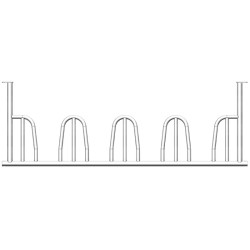 Tombstone gate panel for RDTF II hay rack