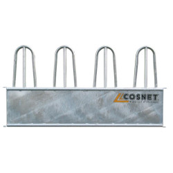 Straight tombstone panel for round RDC hay rack