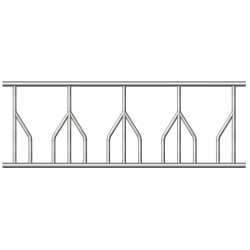 Gate feed panel for RDTLS II hay rack