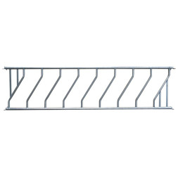 Diagonal feed panel - 4 m/8 spaces