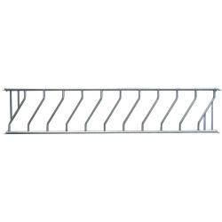 Diagonal feed panel - 5 m/10 spaces