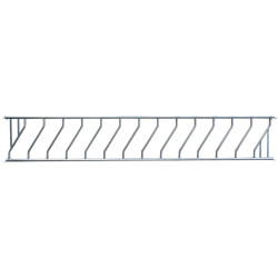 Diagonal feed panel - 5 m/13 spaces