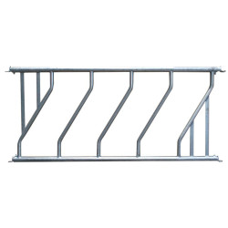 Diagonal feed panel - 2.50 m/4 spaces