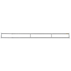 Extendable 2-rail feed panel - 5/6 m