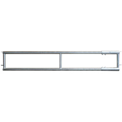 2-rail (Ø 76 mm) feed panel - 4 m