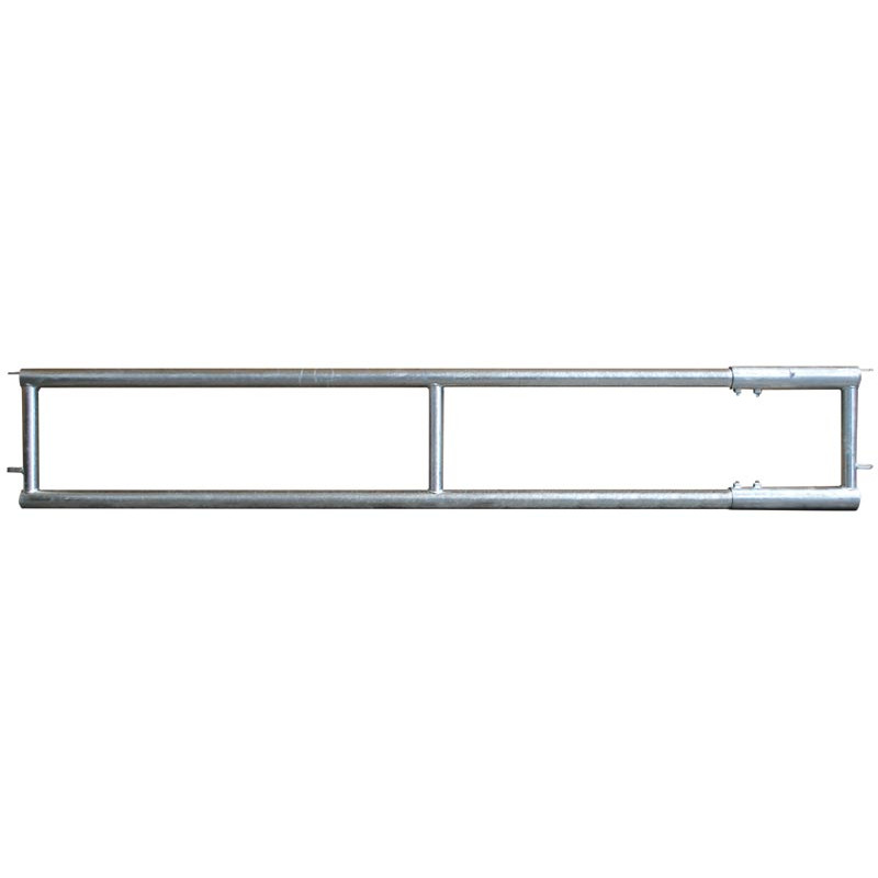 2-rail (Ø 76 mm) feed panel - 4 m