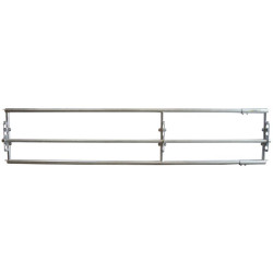 3-rail (Ø 76 mm) feed panel - 5 m à fermeture rapide