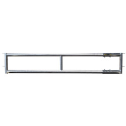 2-rail (Ø 88 mm) feed panel - 4 m
