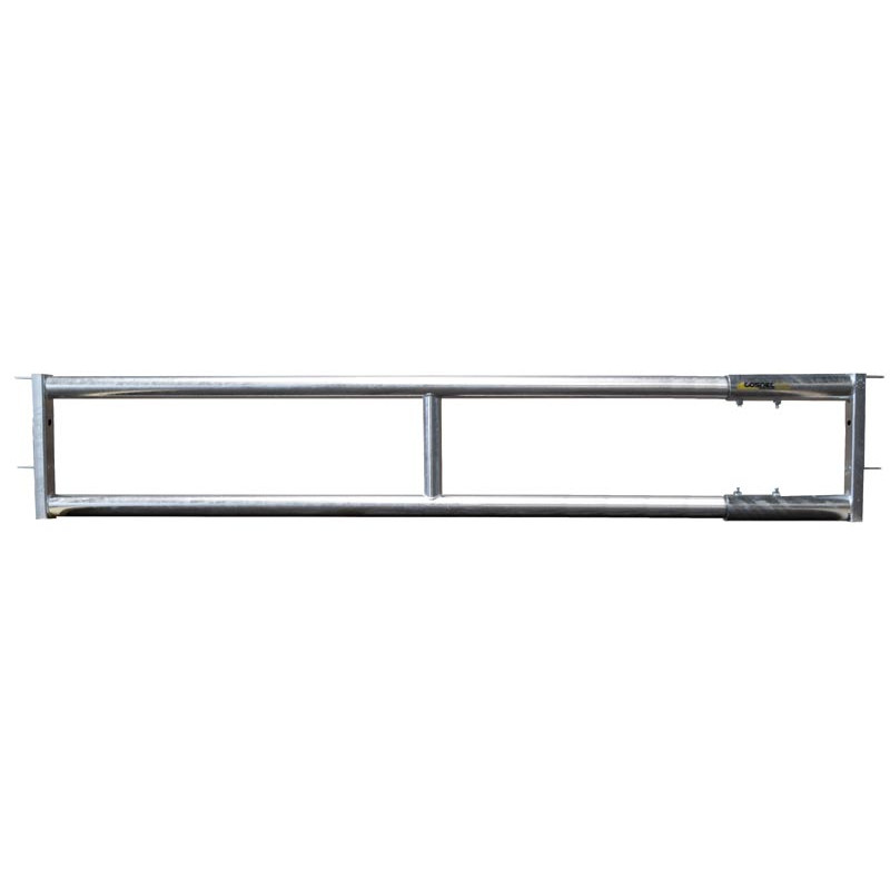 2-rail (Ø 88 mm) feed panel - 4 m