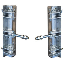 U-turn bracket for Ø 88 mm feed panel